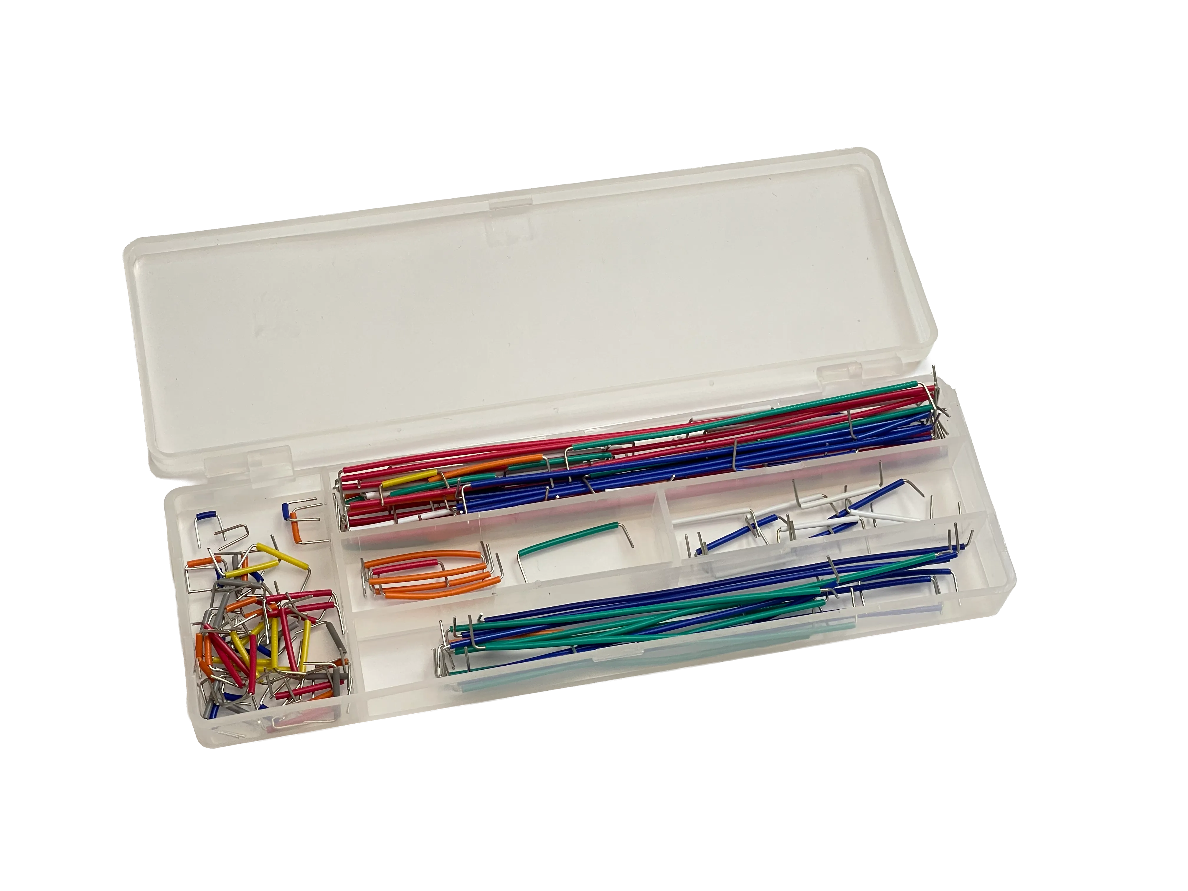 Box with Different Colored Wires, With Different Lengths